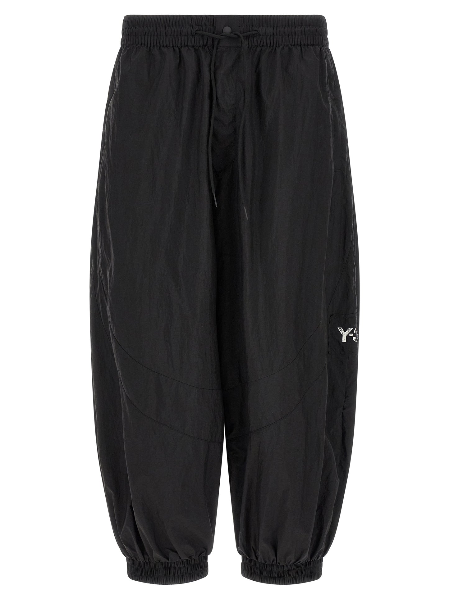 Y-3 Black Polyamide Joggers (Workout Pants)