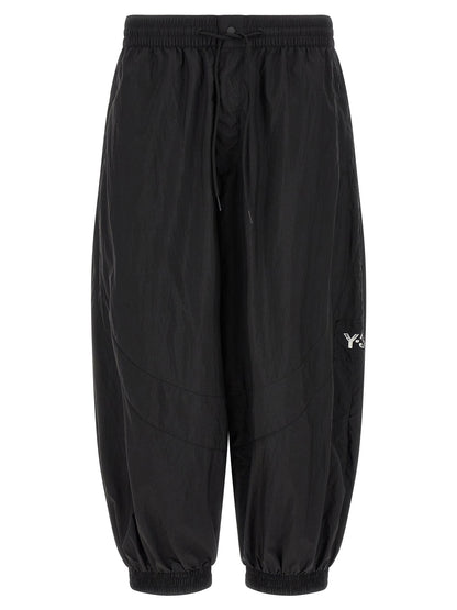Y-3 Black Polyamide Joggers (Workout Pants)