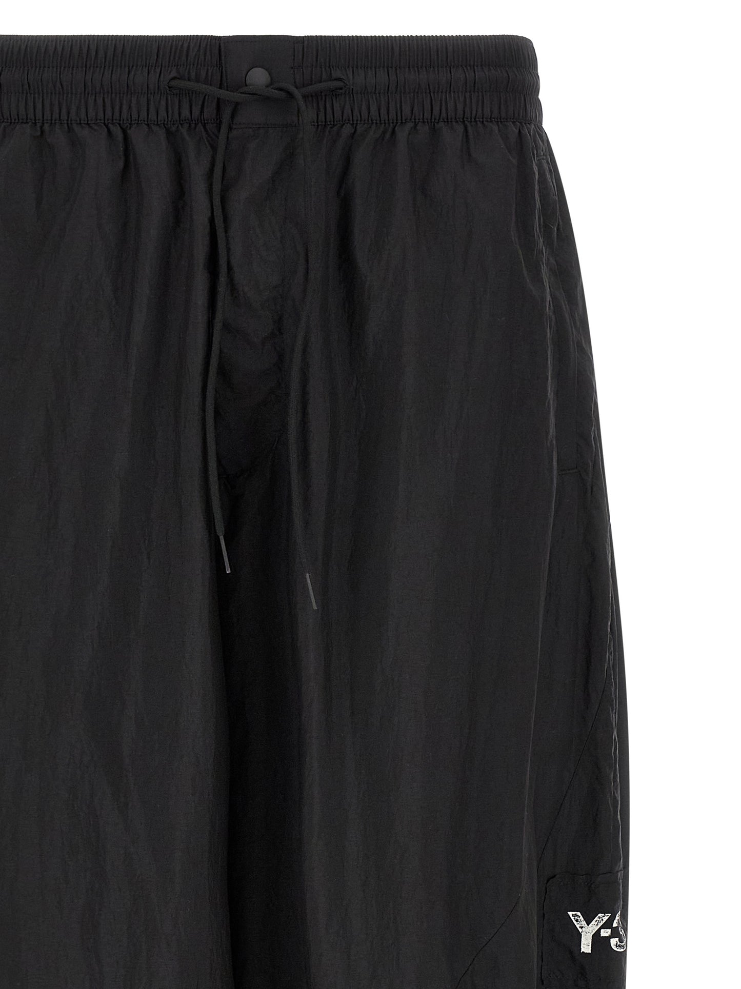 Y-3 Black Polyamide Joggers (Workout Pants)