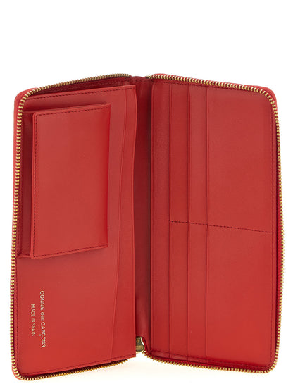 Comme Des Garçons Multicolor Calfskin Wallet