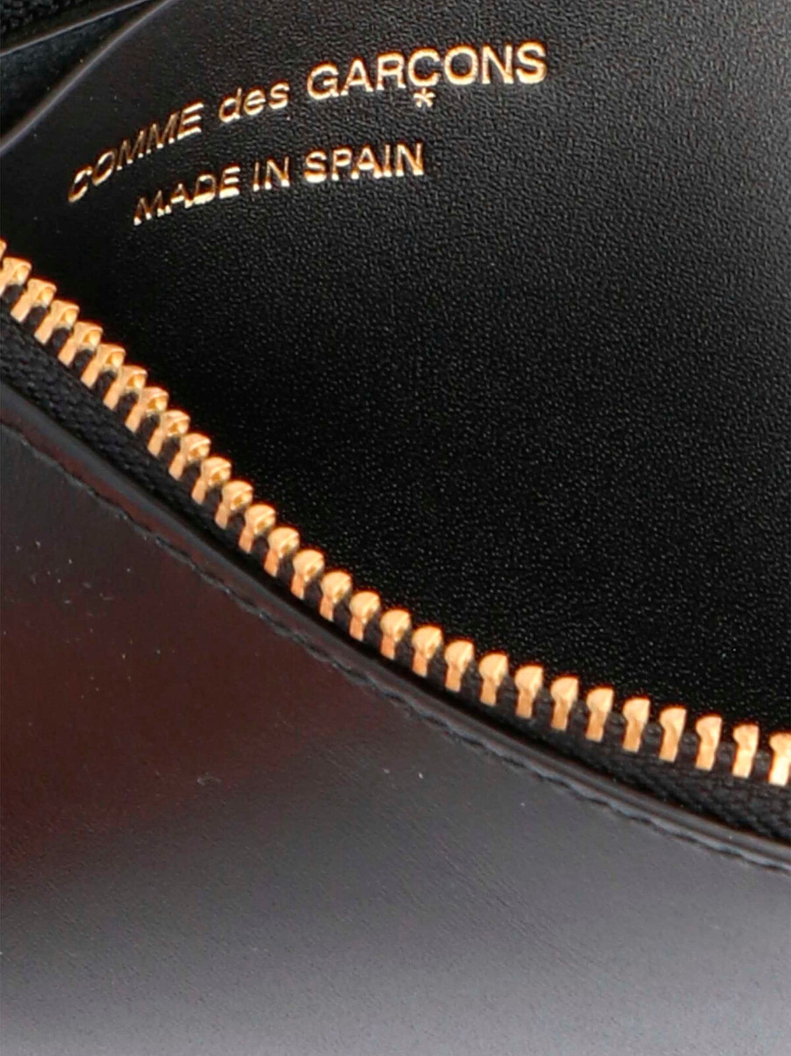 Comme Des Garçons Black Calfskin Wallet