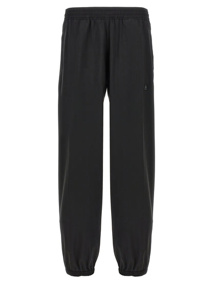 Givenchy Black Virgin Wool Casual Pants