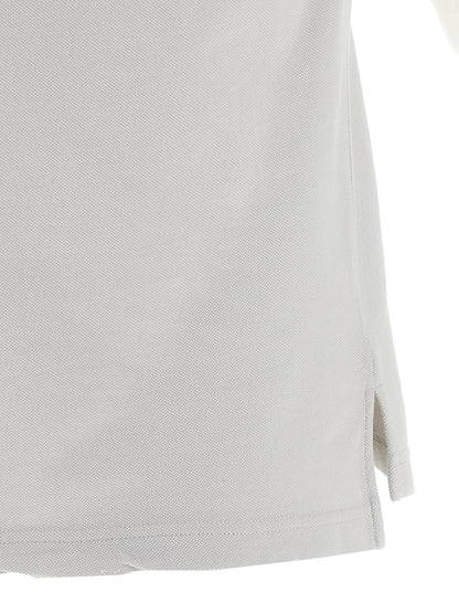 Balenciaga Gray Cotton Polo Shirt