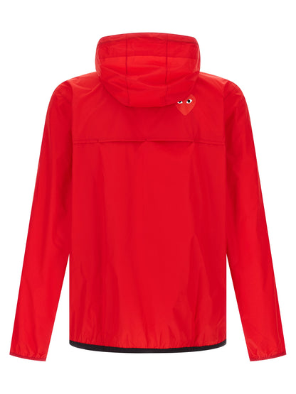 Comme Des Garçons Play Multicolor Nylon Shell Jacket