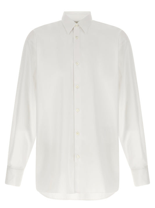 Dries Van Noten White Cotton Blouse