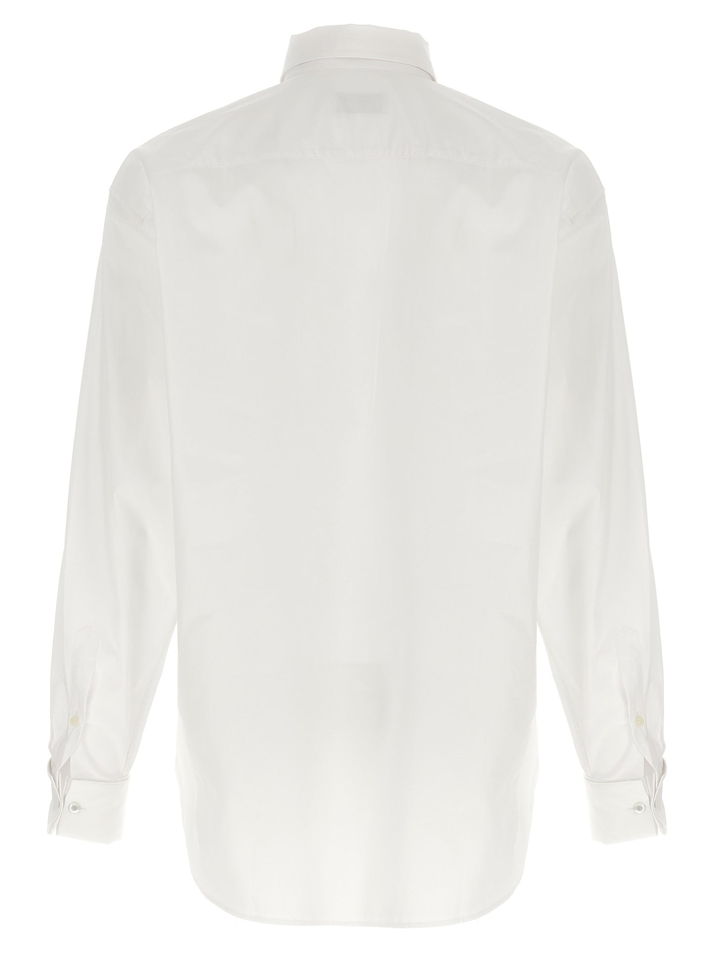 Dries Van Noten White Cotton Blouse