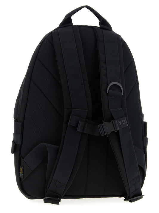 Y-3 Black Polyamide Backpack