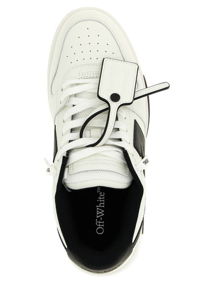 Off-White Bicolor Recycled Polyester Sneakers