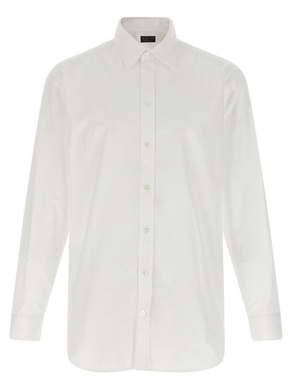 Balenciaga White Cotton Blouse