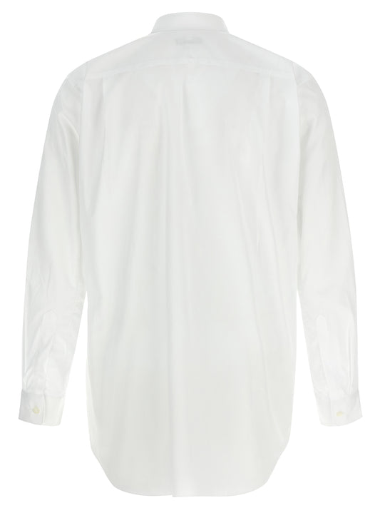 Comme Des Garçons Play White Cotton Blouse