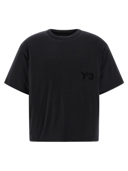 Y-3 Black Lyocell T-Shirt