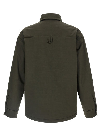 Jacquemus Bicolor Virgin Wool Shell Jacket