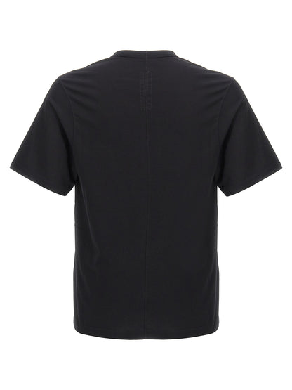 Rick Owens Black Cotton T-Shirt