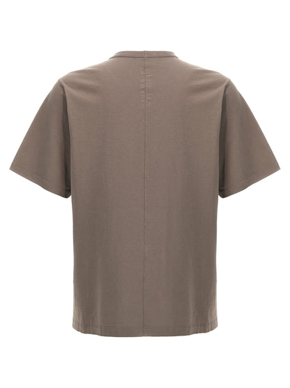 Rick Owens Gray Cotton T-Shirt