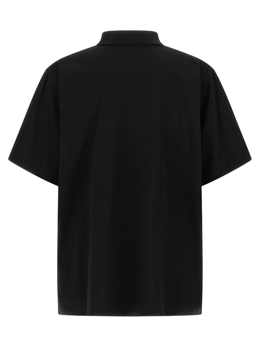 Balenciaga Black Cotton Polo Shirt