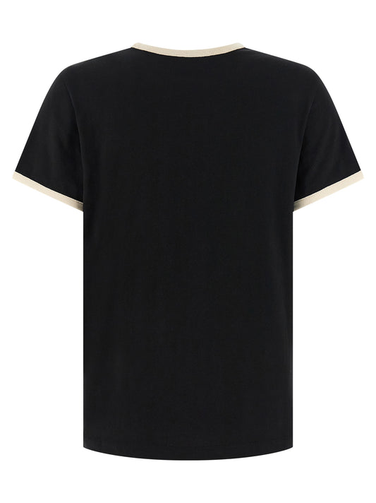 Moncler Black Cotton T-Shirt