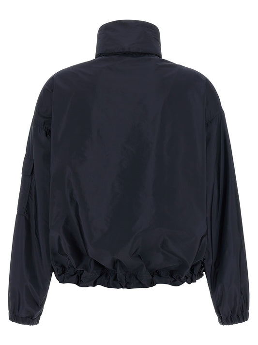 Moncler Blue Polyamide Shell Jacket