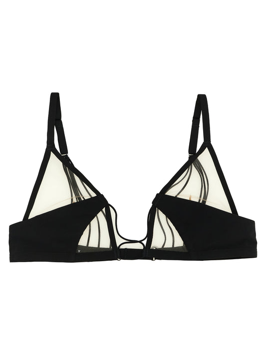 Rick Owens Black Nylon Bra