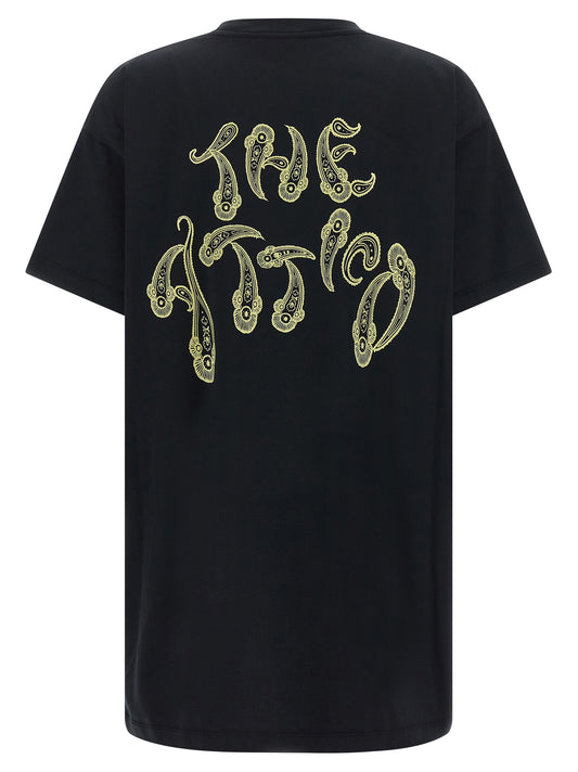 The Attico Black Cotton T-Shirt