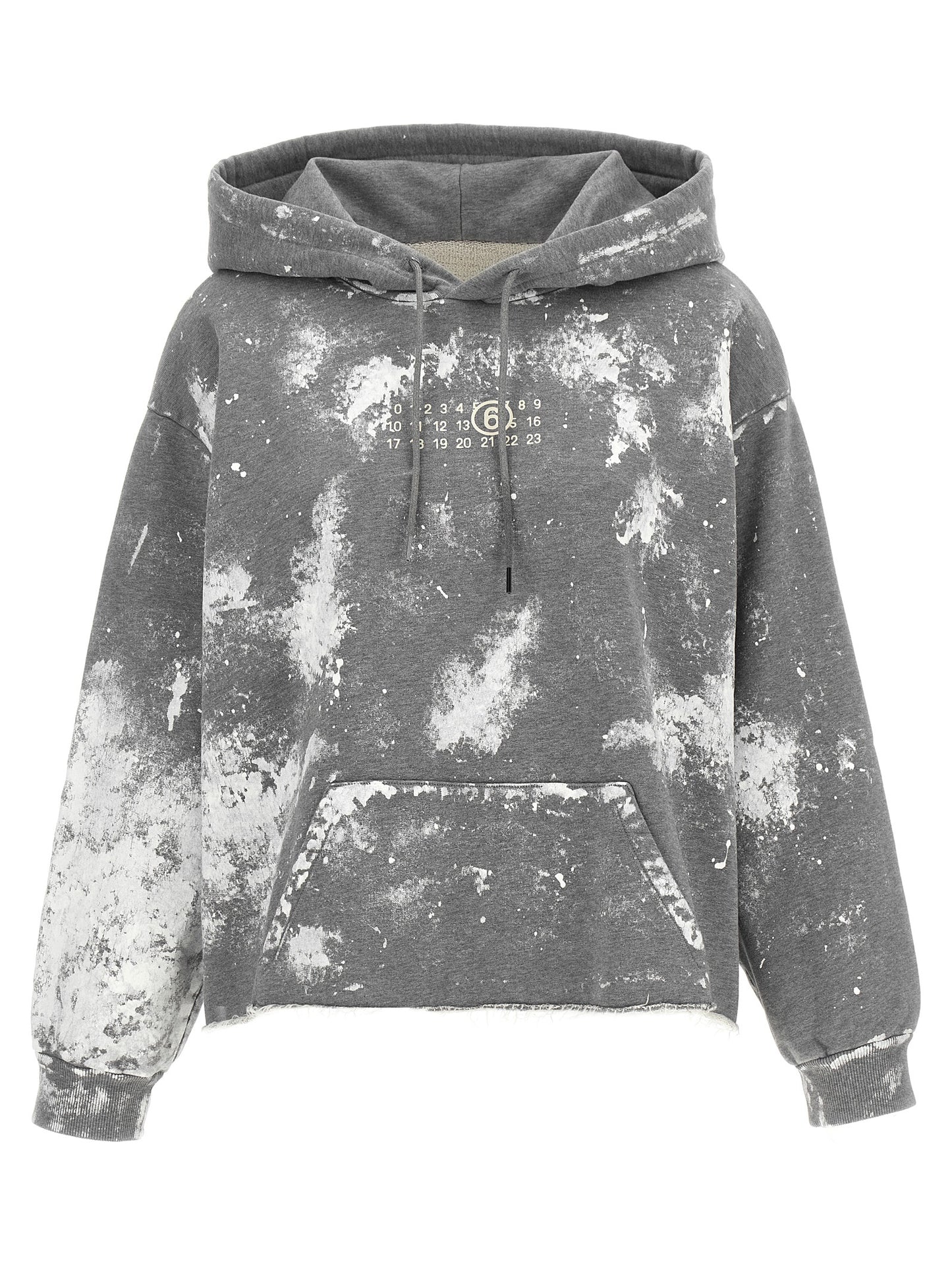 MM6 Maison Margiela Gray Cotton Sweatshirt