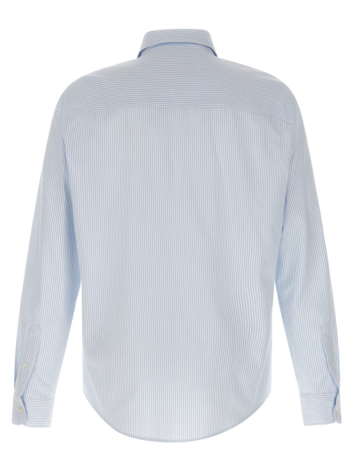 Ami Paris Blue Cotton Blouse