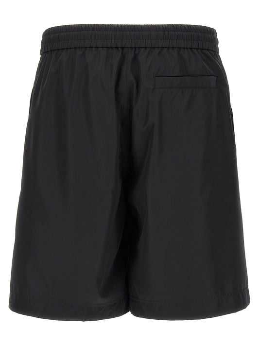 Givenchy Black Polyester Bermuda Shorts
