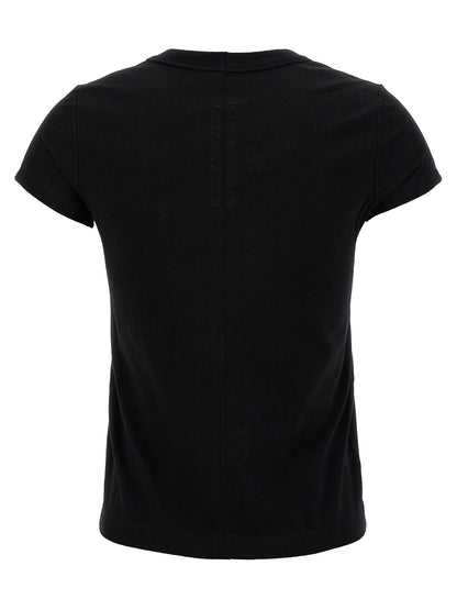 Rick Owens Black Cotton T-Shirt