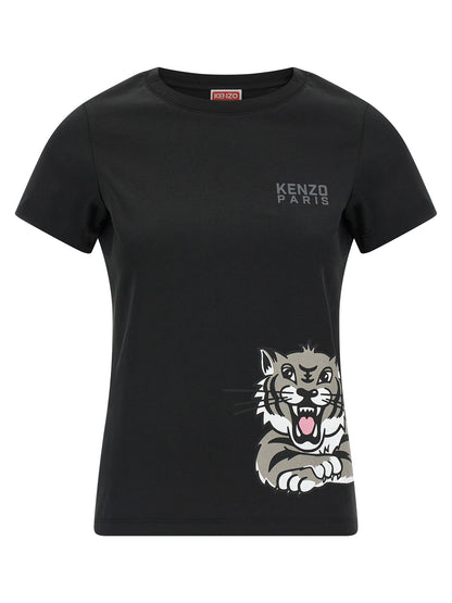 Kenzo Black Cotton T-Shirt