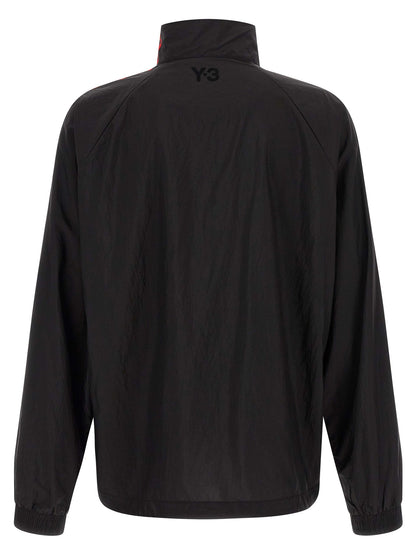Y-3 Black Polyamide Sweatshirt