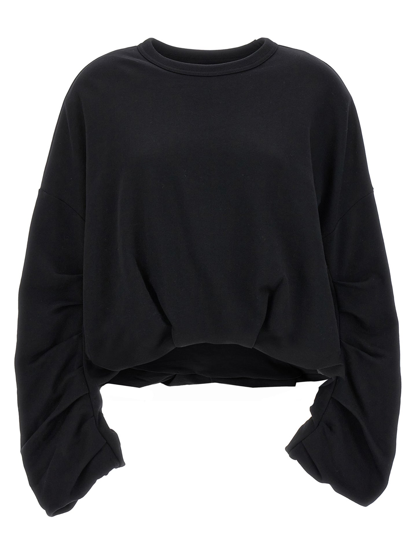 Dries Van Noten Black Cotton Sweatshirt