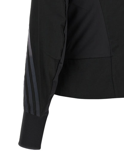 Y-3 Black Polyamide Sweatshirt