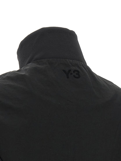 Y-3 Black Polyamide Sweatshirt