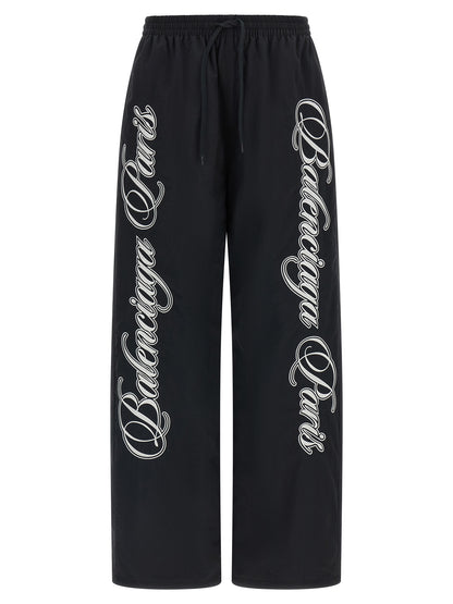 Balenciaga Multicolor Polyamide Athletic Pants