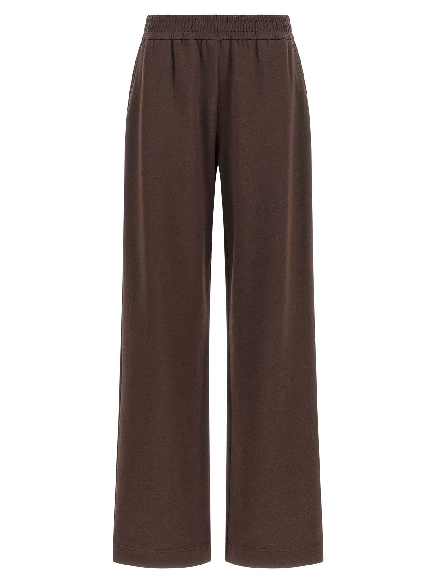 Moncler Brown Cotton Joggers (Workout Pants)
