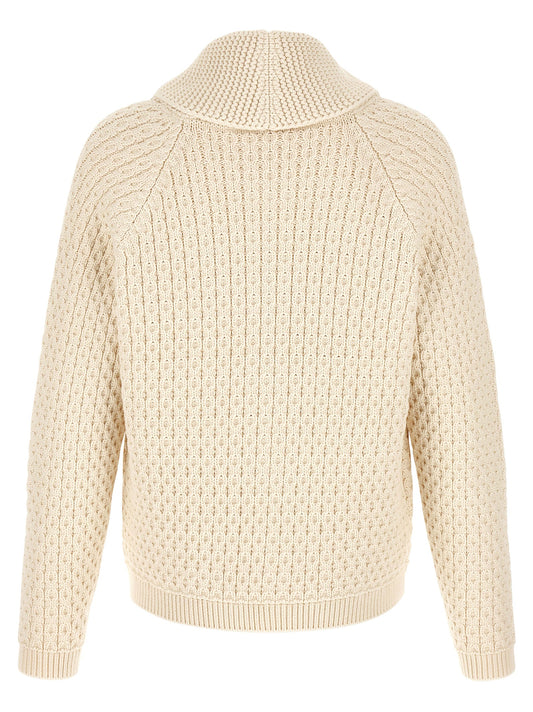 J.W.Anderson White Cotton Cardigan