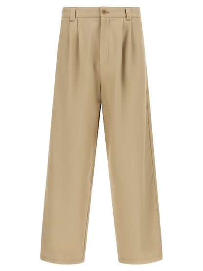 A.P.C. Beige Cotton Casual Pants
