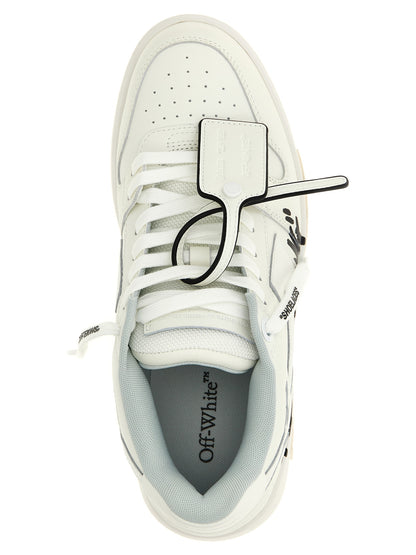 Off-White Bicolor Bovine Leather Sneakers