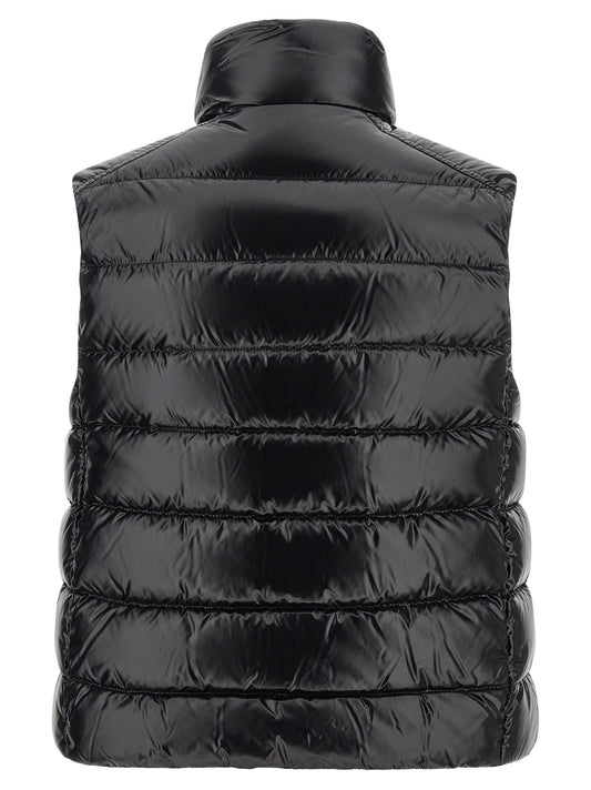 Moncler Black Polyamide Sleeveless Jacket