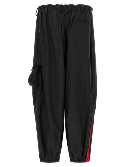Y-3 Black Polyamide Cargo Pants