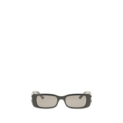 Balenciaga Black Acetate Sunglasses