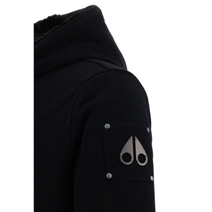 Moose Knuckles Black Polyester Sweatshirt