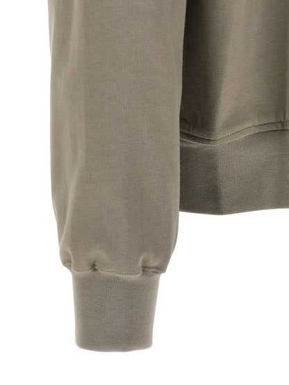 Rick Owens Gray Cotton Sweatshirt