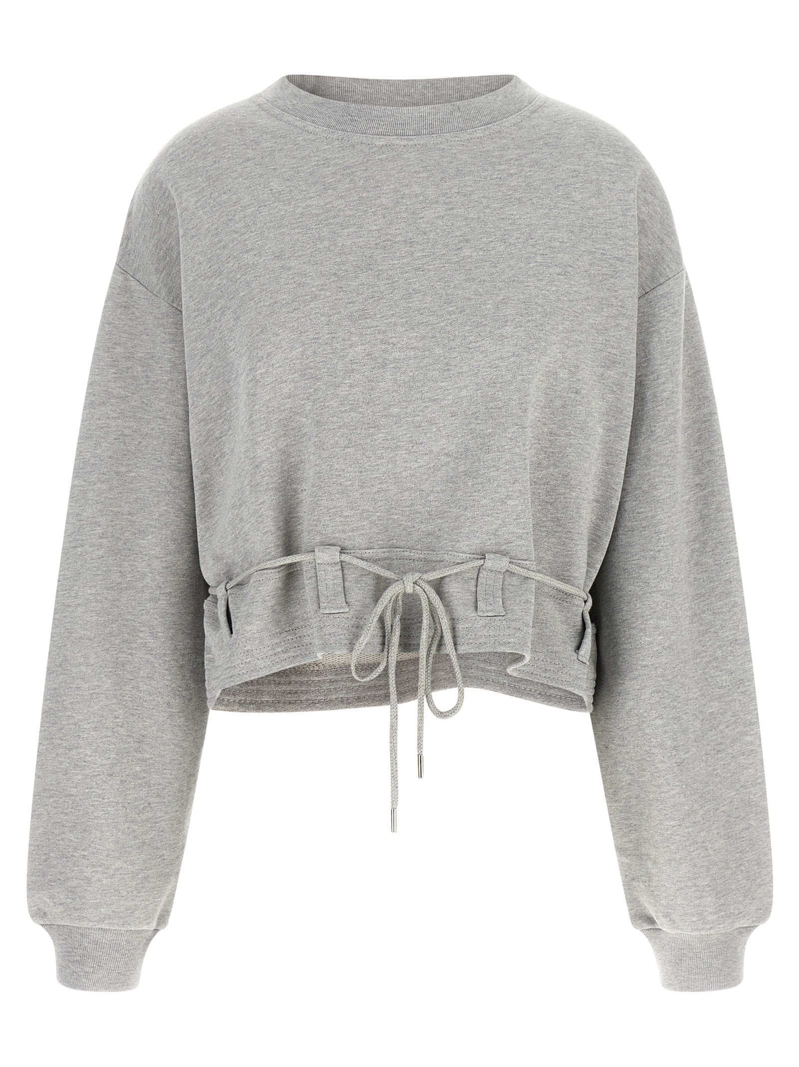 Dries Van Noten Gray Cotton Sweatshirt