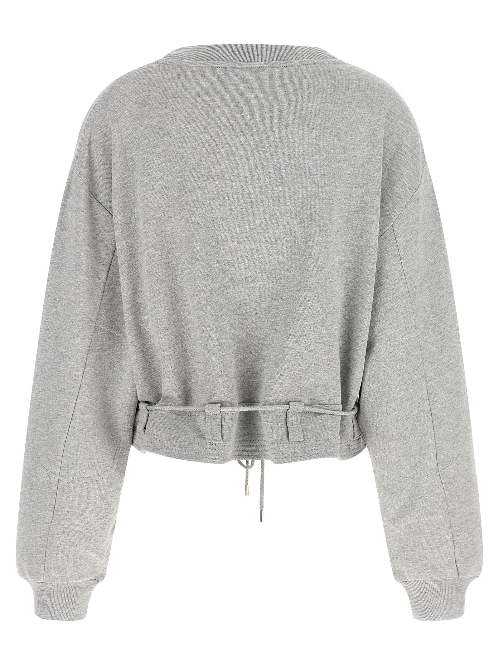Dries Van Noten Gray Cotton Sweatshirt