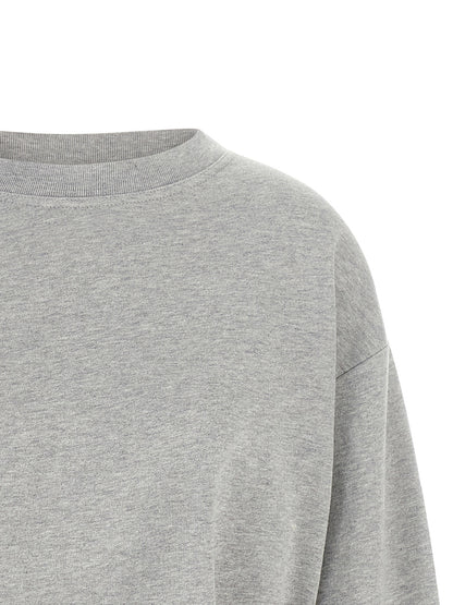 Dries Van Noten Gray Cotton Sweatshirt
