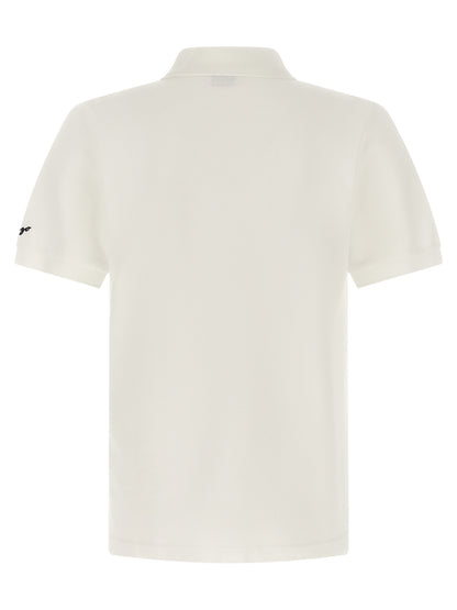 Kenzo White Cotton Polo Shirt