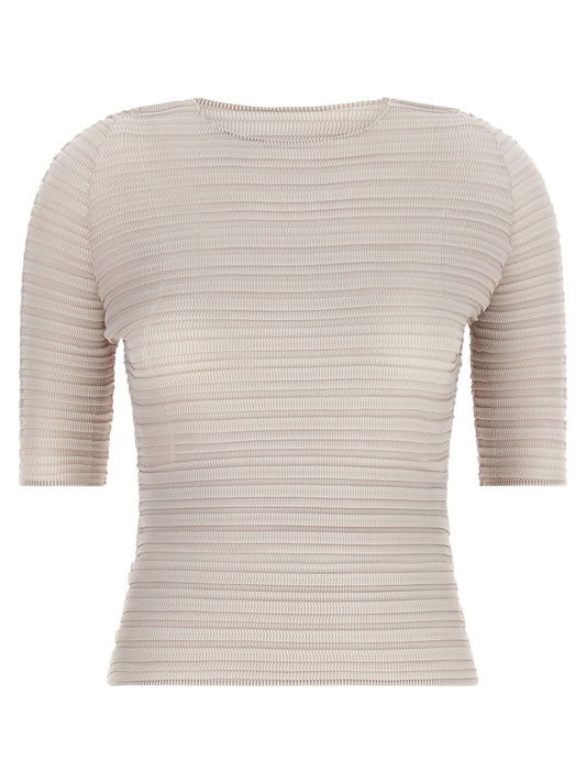 Issey Miyake Beige Polyester Blouse