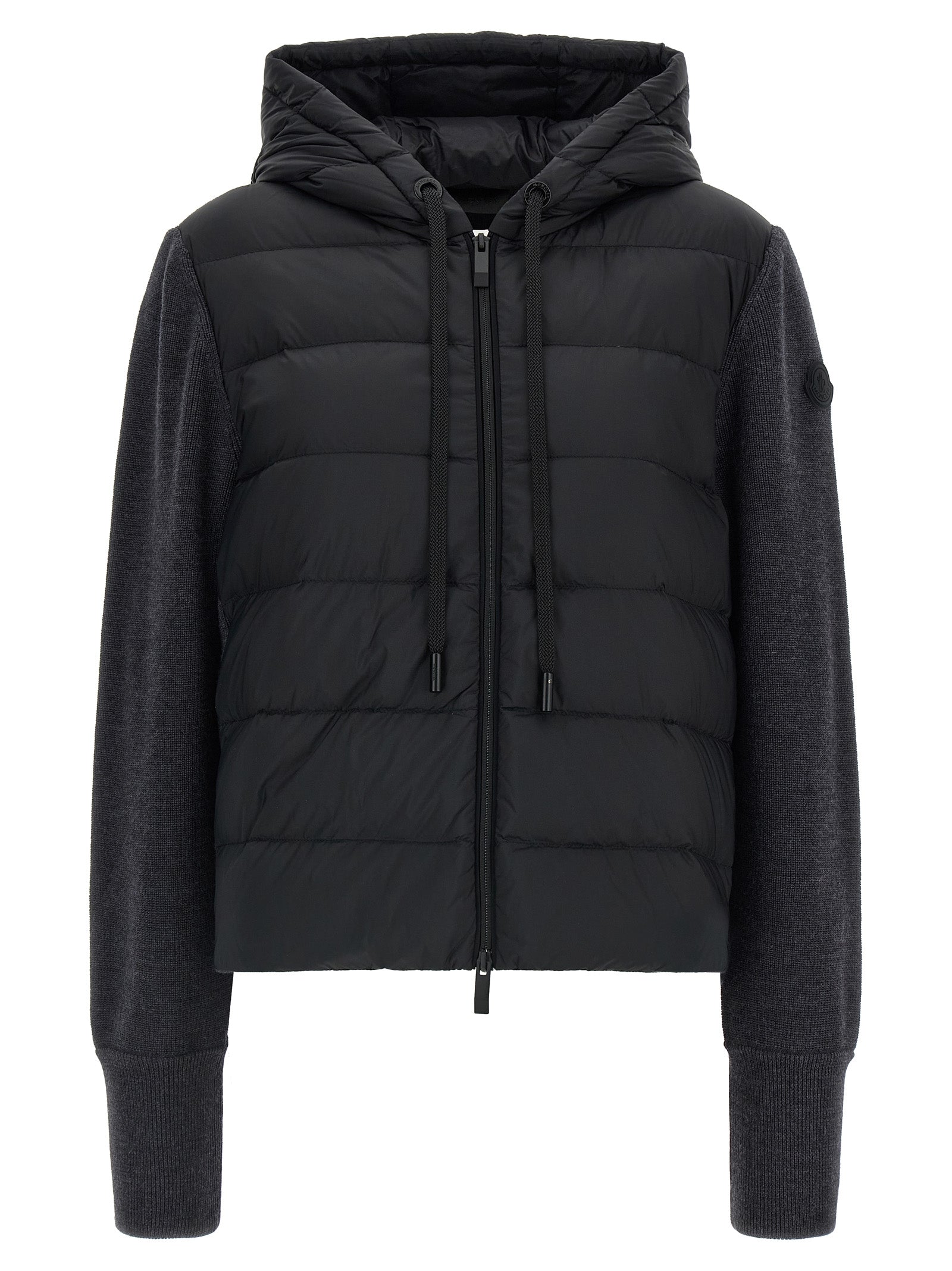 Moncler Gray Polyamide Cardigan