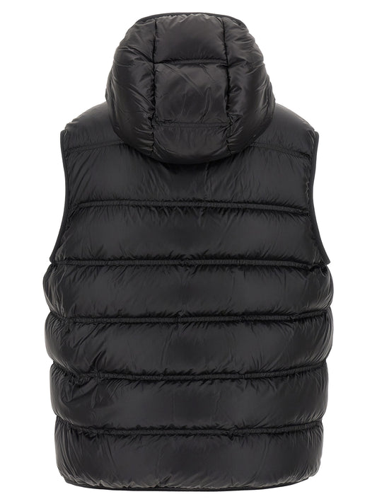 Moncler Black Polyamide Sleeveless Jacket