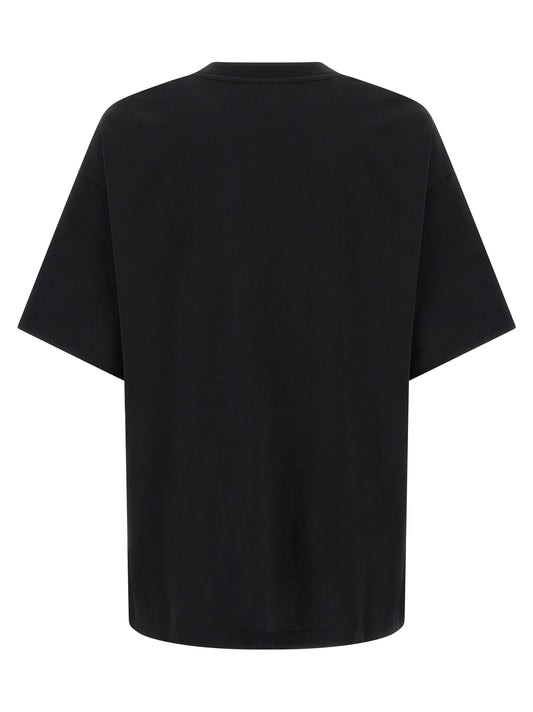 Casablanca Black Organic Cotton T-Shirt